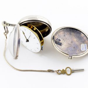 F. LIVINGTON (Londres, 1799). Reloj de Bolsillo Lepine, Verge Fusee (Catalino).