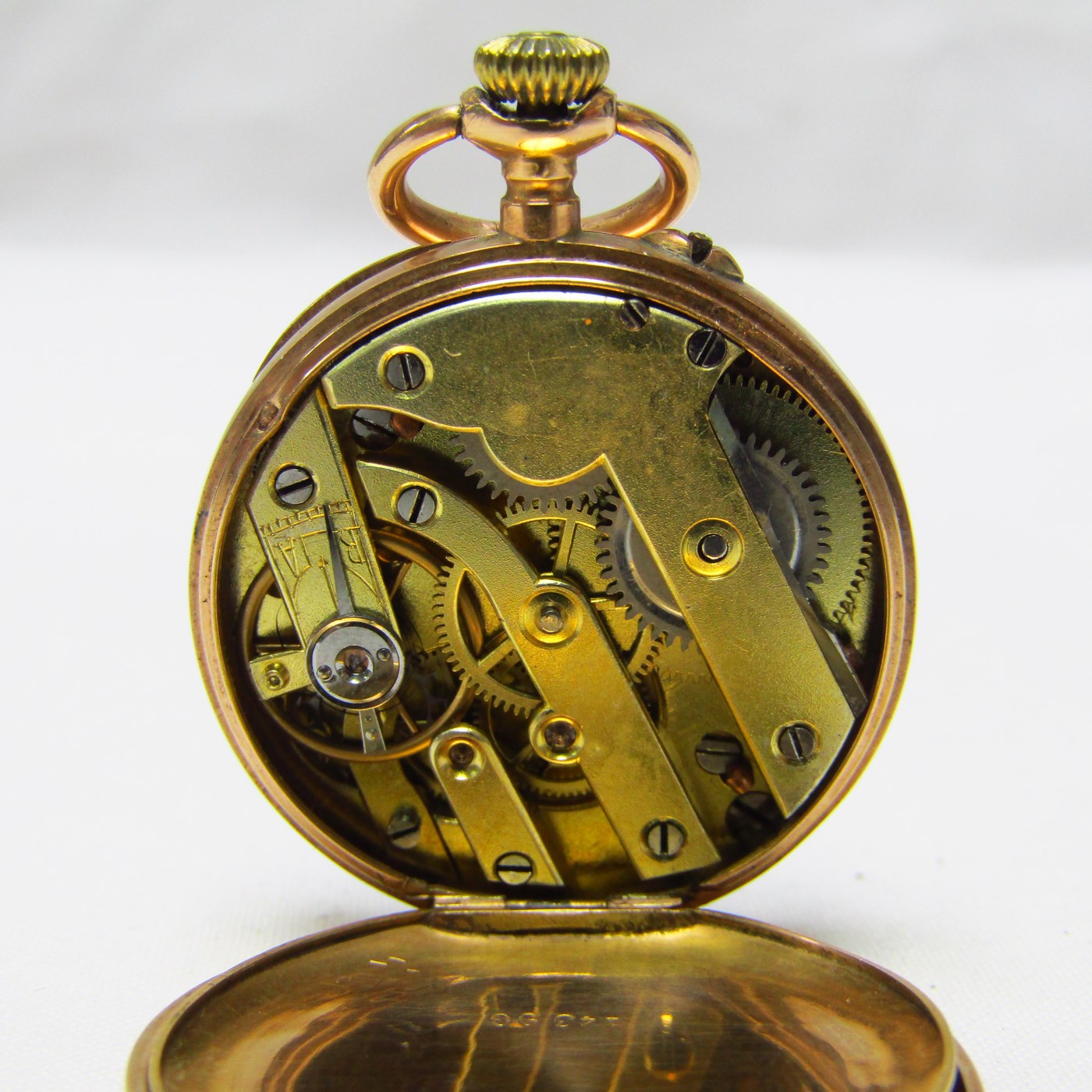 F.M.B. Reloj Suizo de colgar lepine. Suiza, ca. 1900. F.M.B. Reloj Suizo de colgar lepine. Suiza, ca. 1900.