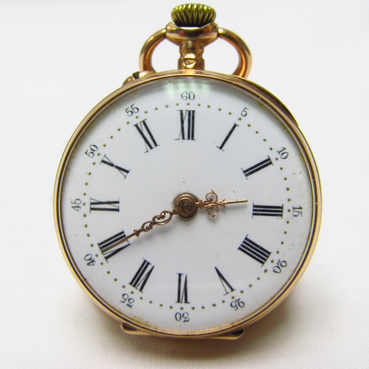 F.M.B. Reloj Suizo de colgar lepine. Suiza, ca. 1900. F.M.B. Reloj Suizo de colgar lepine. Suiza, ca. 1900.