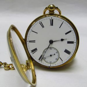 Fabricación Inglesa. Reloj de Bolsillo para caballero, lepine. Año 1869.