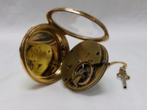 Fabricación Inglesa. Reloj de Bolsillo para caballero, lepine. Año 1872.