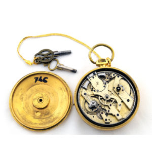 Fabricante Suizo. Reloj de Bolsillo, Lepine, Repetición Horas y Cuartos. Siglo XIX. 