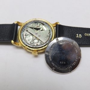 Fludo. Reloj de pulsera de caballero. Ca. 1960. Gran complicación.
