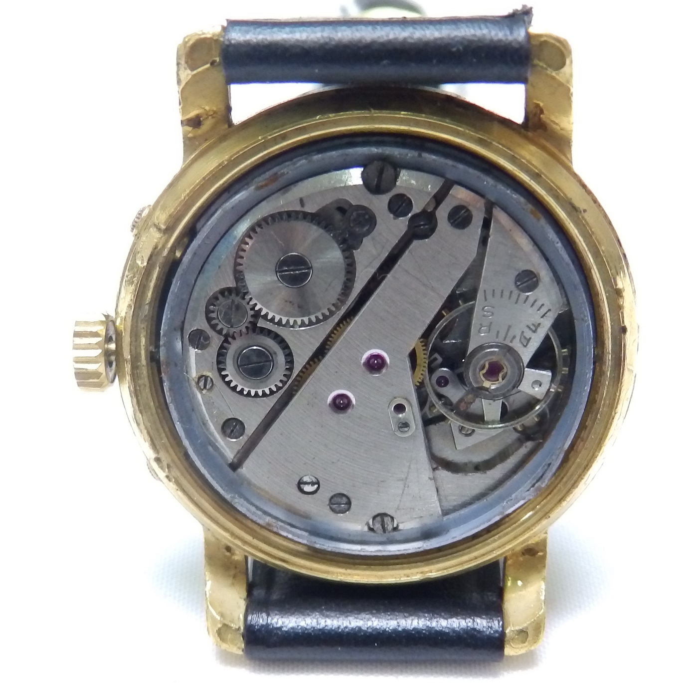 Fludo. Reloj de pulsera de caballero. Ca. 1960. Gran complicación. Fludo. Reloj de pulsera de caballero. Ca. 1960. Gran complicación.