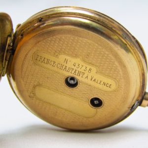 FRANCE CHASTANT. Reloj francés de Colgar, lepine. Ca. 1900