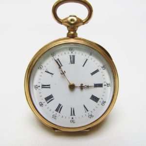 FRANCE CHASTANT. Reloj francés de Colgar, lepine. Ca. 1900