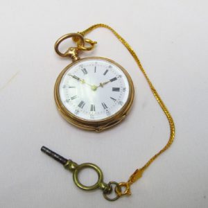 FRANCE CHASTANT. Reloj francés de Colgar, lepine. Ca. 1900