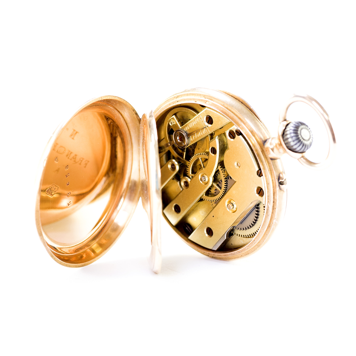 FRANCE CHASTANT. Reloj francés de Colgar, lepine y remontoir. Ca. 1880 FRANCE CHASTANT. Reloj francés de Colgar, lepine y remontoir. Ca. 1880
