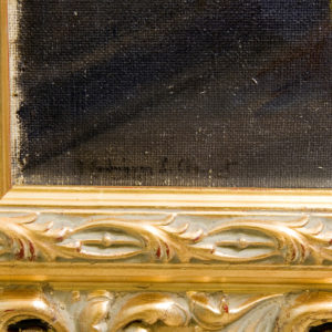 FRANCISCO RODRÍGUEZ SÁNCHEZ CLEMENT. Óleo sobre Lienzo. "El Juicio de Friné".