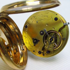 GEORGES PARROTT, London. Reloj de Bolsillo Half Fusee (Semicatalino). Londres, 1812