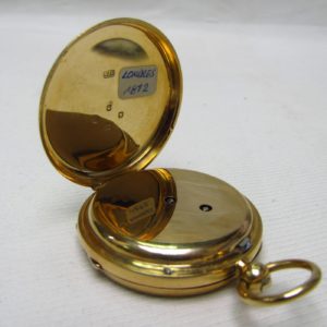 GEORGES PARROTT, London. Reloj de Bolsillo Half Fusee (Semicatalino). Londres, 1812