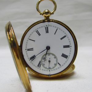 GEORGES PARROTT, London. Reloj de Bolsillo Half Fusee (Semicatalino). Londres, 1812