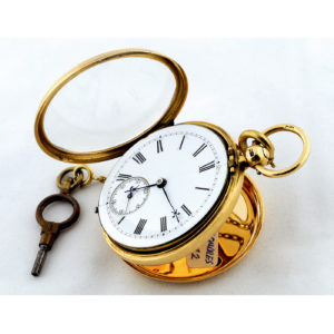 GEORGES PARROTT, London. Reloj de Bolsillo Half Fusee (Semicatalino). Londres, 1812