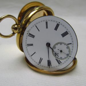 GEORGES PARROTT, London. Reloj de Bolsillo Half Fusee (Semicatalino). Londres, 1812