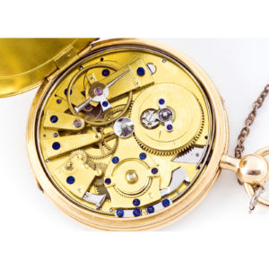 Gillet l'ainé (Clermont, Francia).Reloj de Repetición para hombre. Año 1820.