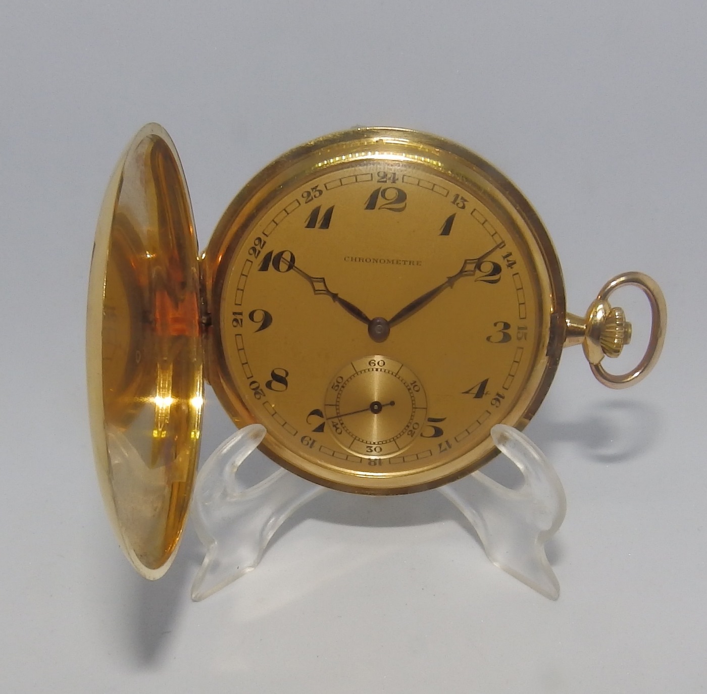 Glida, Suiza. Reloj de Bolsillo Saboneta y remontoir. Ca. 1900 Glida, Suiza. Reloj de Bolsillo Saboneta y remontoir. Ca. 1900