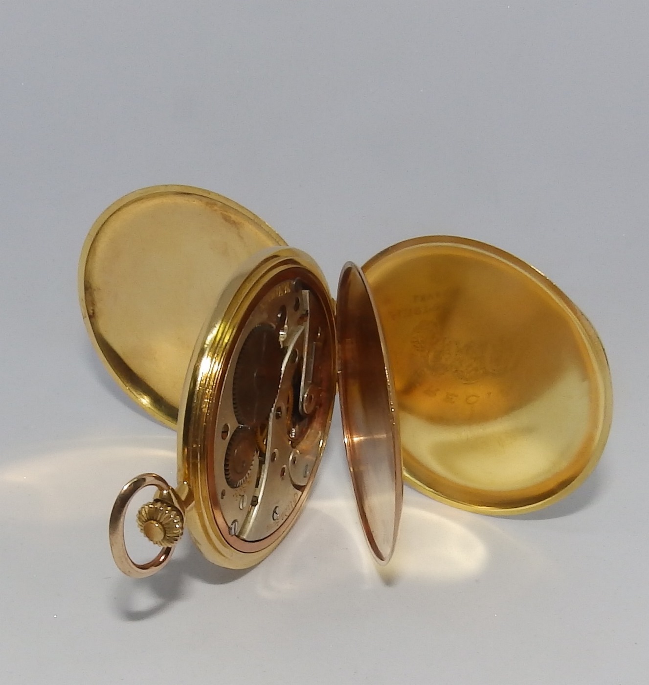 Glida, Suiza. Reloj de Bolsillo Saboneta y remontoir. Ca. 1900 Glida, Suiza. Reloj de Bolsillo Saboneta y remontoir. Ca. 1900