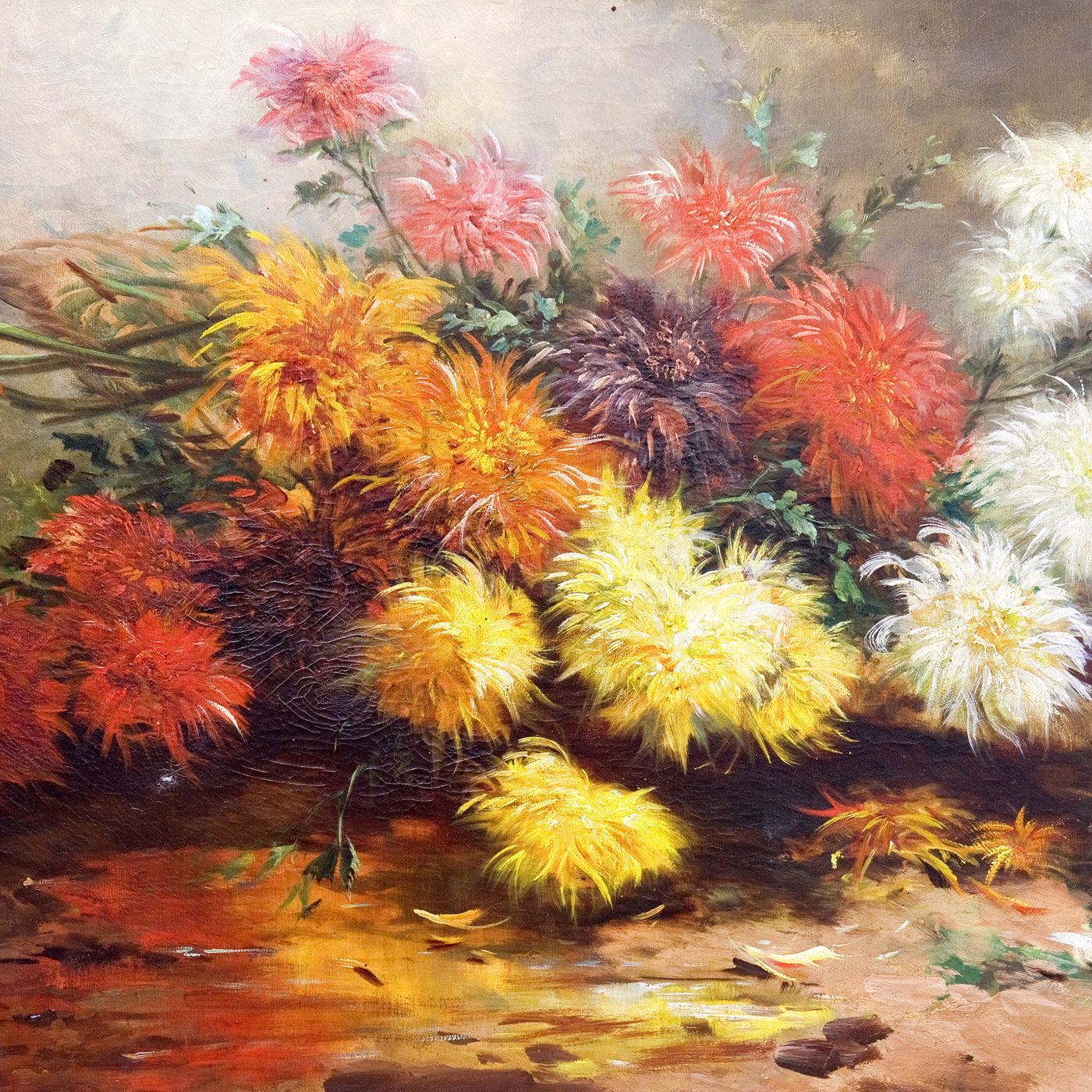 GONZALO BILBAO MARTÍNEZ. Óleo sobre lienzo. ""Estudio de Flores" GONZALO BILBAO MARTÍNEZ. Óleo sobre lienzo. ""Estudio de Flores"