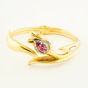Graziella-1958. Juego de Pulsera y Sortija en Oro de 18k de diseño Italiano.