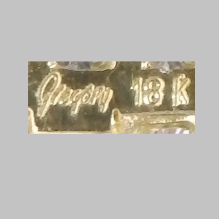 Gregory. Broche de Oro de 18k. Con 82 Diamantes Naturales, talla Brillante, de 3,81 ct. (F-G/VVS) Gregory. Broche de Oro de 18k. Con 82 Diamantes Naturales, talla Brillante, de 3,81 ct. (F-G/VVS)