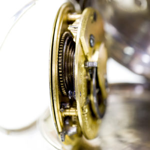 H. GORFIN (Devonport). Reloj Inglés de Bolsillo, saboneta, Verge Fusee (Catalino), Londres, 1832.