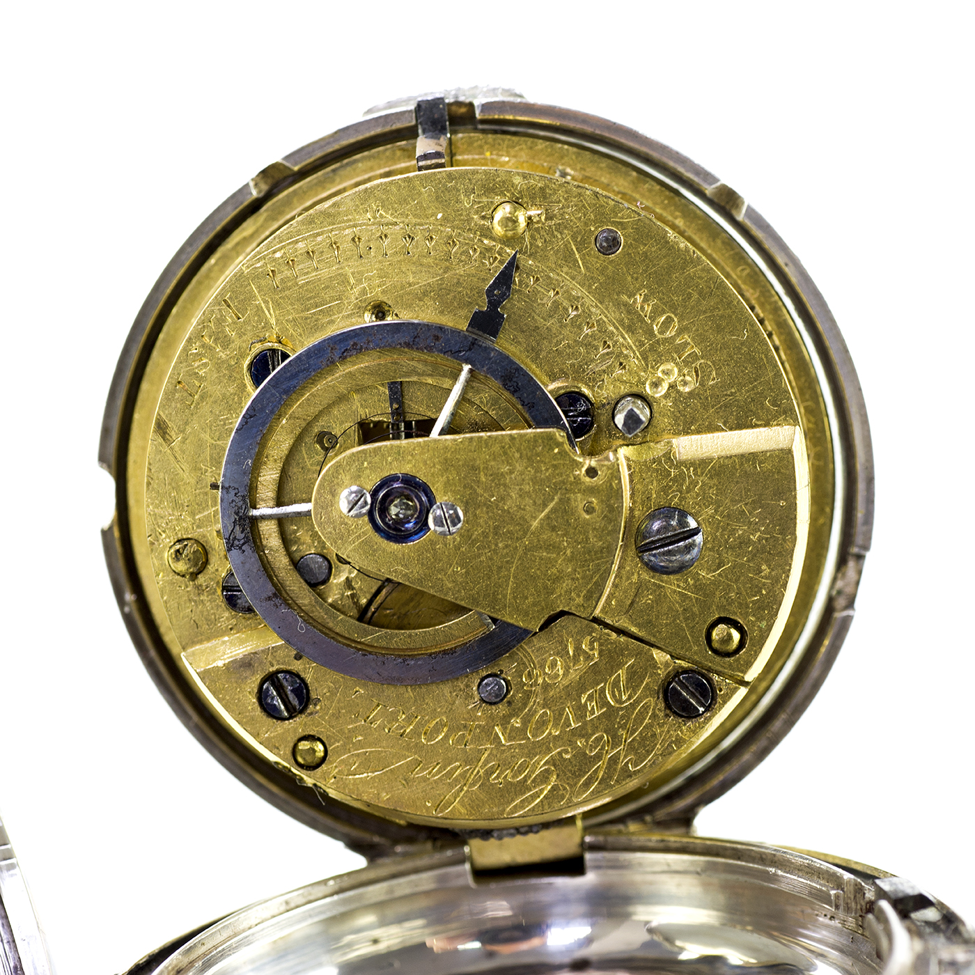 H. GORFIN (Devonport). Reloj Inglés de Bolsillo, saboneta, Verge Fusee (Catalino), Londres, 1832. H. GORFIN (Devonport). Reloj Inglés de Bolsillo, saboneta, Verge Fusee (Catalino), Londres, 1832.