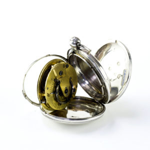H. GORFIN (Devonport). Reloj Inglés de Bolsillo, saboneta, Verge Fusee (Catalino), Londres, 1832.