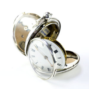 H. GORFIN (Devonport). Reloj Inglés de Bolsillo, saboneta, Verge Fusee (Catalino), Londres, 1832.