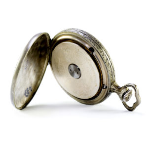 HEBDOMAS. Reloj de Bolsillo, Lepine, remontoir, Ocho días Cuerda. Suiza, ca. 1900