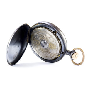 HEBDOMAS. Reloj de Bolsillo, Lepine, remontoir, Ocho días Cuerda. Suiza, ca. 1900