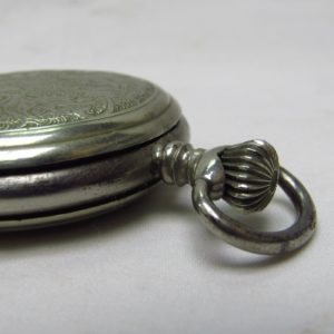 HEBDOMAS, Suiza, ca. 1915. Reloj de bolsillo 8 DÍAS CUERDA, saboneta y remontoir.