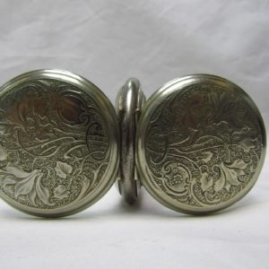 HEBDOMAS, Suiza, ca. 1915. Reloj de bolsillo 8 DÍAS CUERDA, saboneta y remontoir.