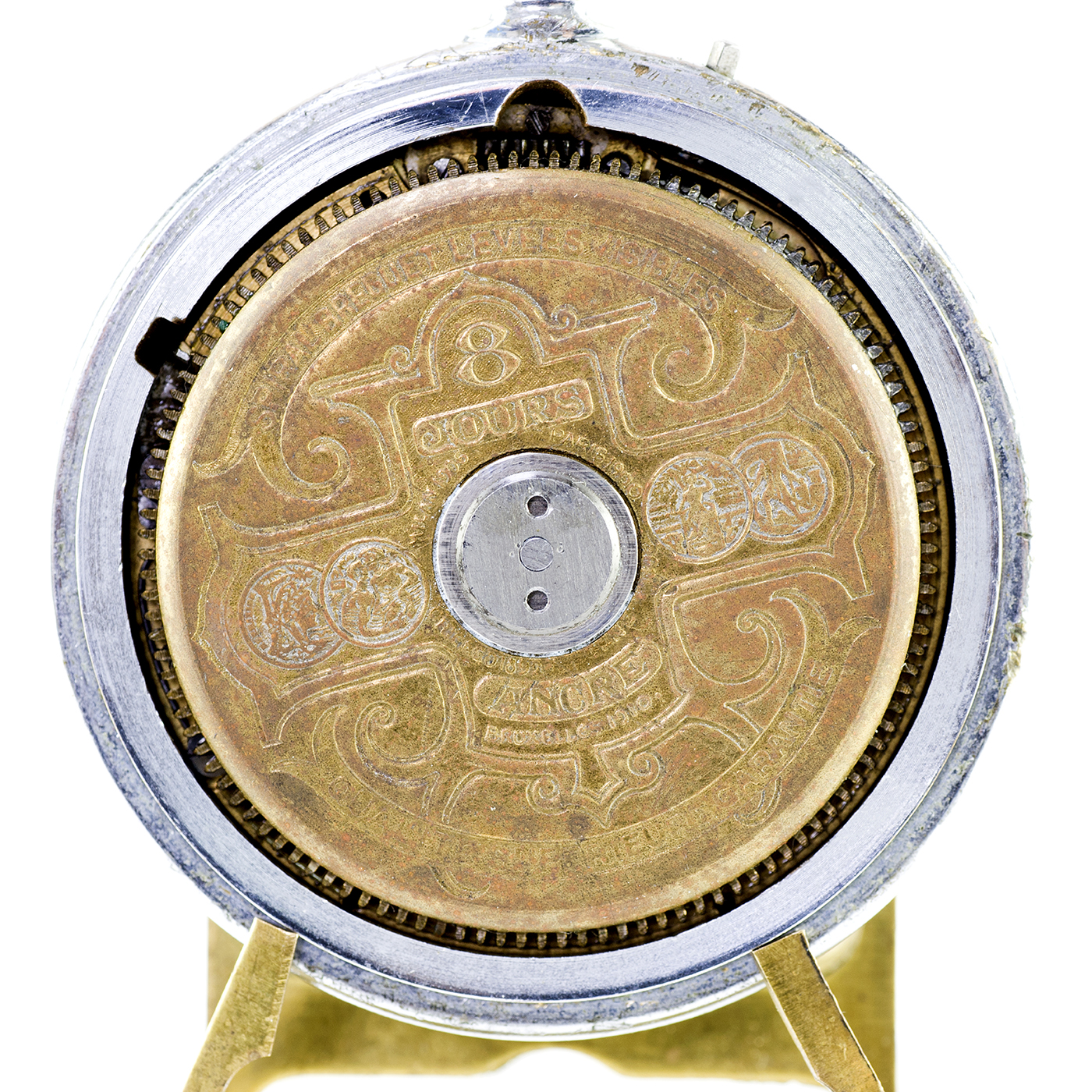 Hebdomas (Suiza). Reloj de Bolsillo lepine, remontoir, "Ocho Días Cuerda". Ca. 1910 Hebdomas (Suiza). Reloj de Bolsillo lepine, remontoir, "Ocho Días Cuerda". Ca. 1910