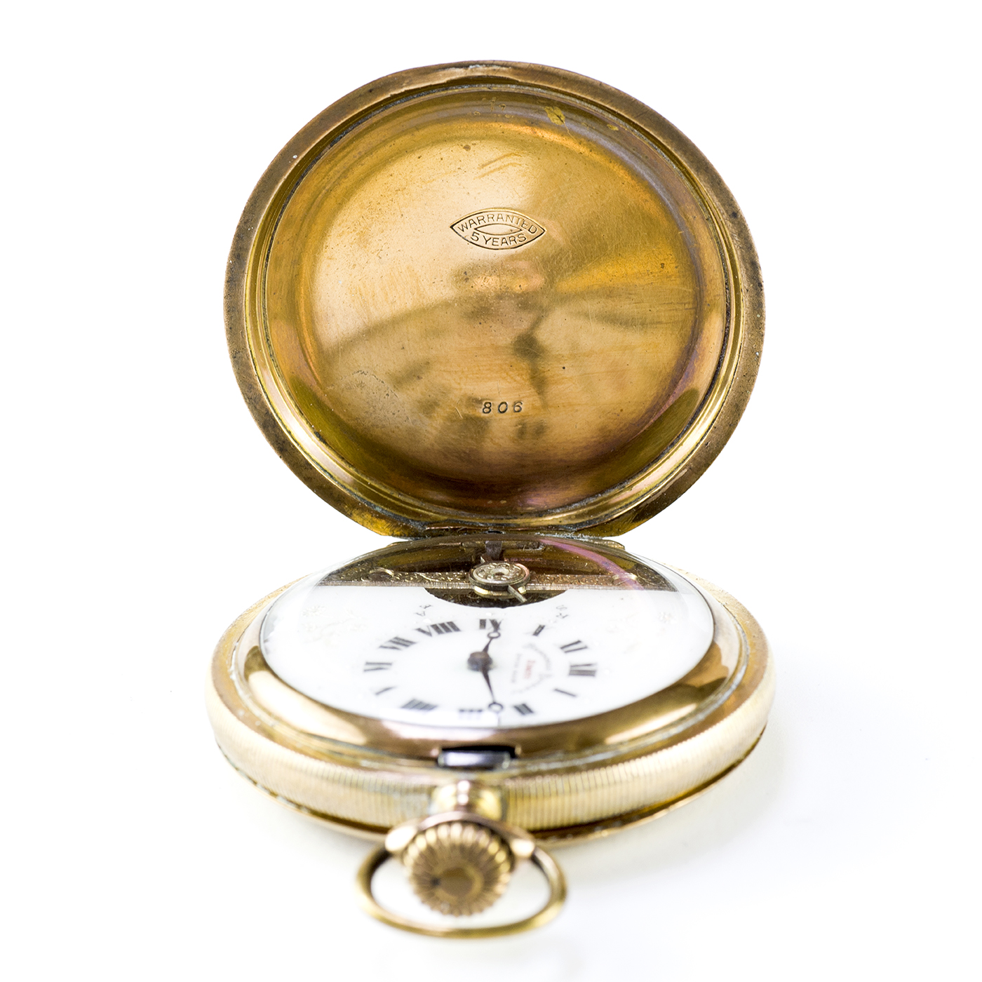 HEBDOMAS (Suiza). Reloj de Bolsillo, saboneta, remontoir, "Ocho Días Cuerda". Ca. 1910 HEBDOMAS (Suiza). Reloj de Bolsillo, saboneta, remontoir, "Ocho Días Cuerda". Ca. 1910