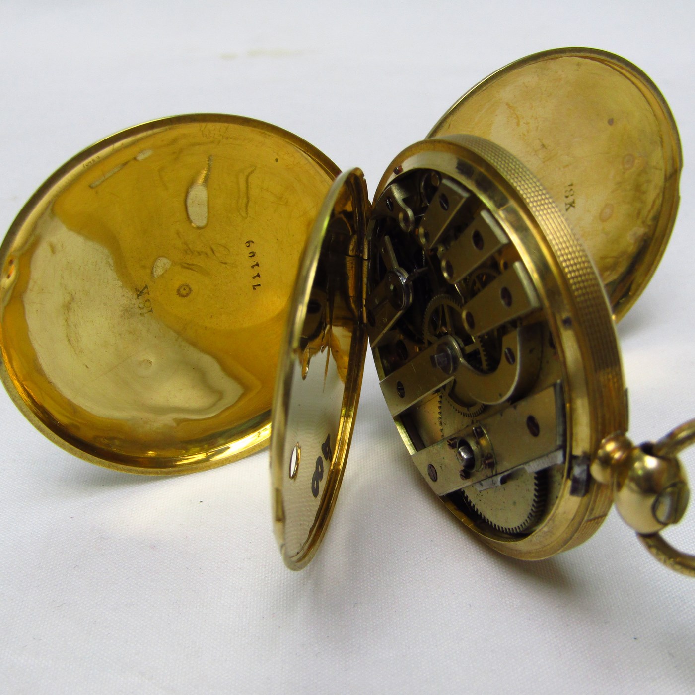 Henry Hofmann (Locle-Suiza). Reloj de Bolsillo, saboneta. Ca. 1880.
