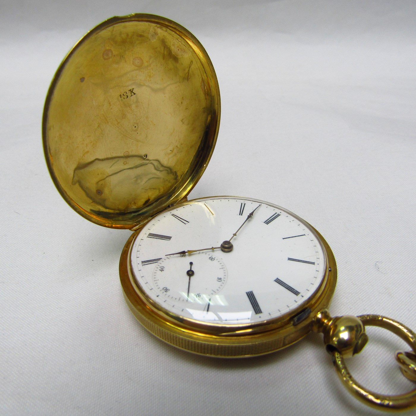 Henry Hofmann (Locle-Suiza). Reloj de Bolsillo, saboneta. Ca. 1880.