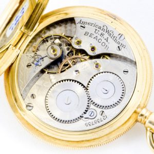 Hopkins & Hopkins, Dublin. Reloj de bolsillo, saboneta y remontoir. Ca. 1903.