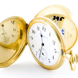 Hopkins & Hopkins, Dublin. Reloj de bolsillo, saboneta y remontoir. Ca. 1903.