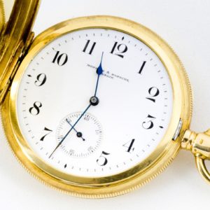 Hopkins & Hopkins, Dublin. Reloj de bolsillo, saboneta y remontoir. Ca. 1903.
