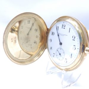 Hopkins & Hopkins, Dublin. Reloj de bolsillo, saboneta y remontoir. Ca. 1903.