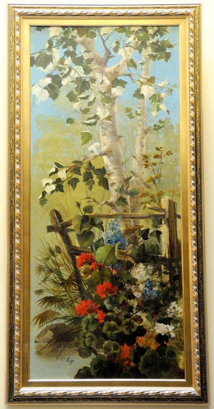 HORACIO LENGO. Óleo sobre lienzo. ""Pareja de escaletas" HORACIO LENGO. Óleo sobre lienzo. ""Pareja de escaletas"