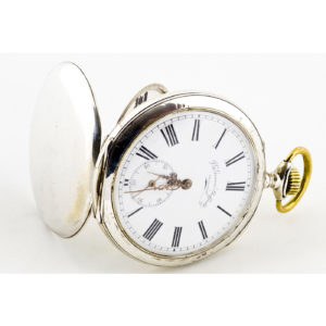 INTERNATIONAL WATCH COMPANY (IWC). Reloj de Bolsillo para caballero, Lepine y Remontoir. Suiza, 1910.
