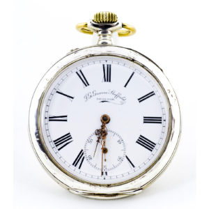 INTERNATIONAL WATCH COMPANY (IWC). Reloj de Bolsillo para caballero, Lepine y Remontoir. Suiza, 1910.