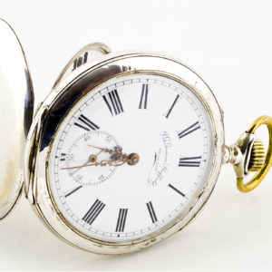 INTERNATIONAL WATCH COMPANY (IWC). Reloj de Bolsillo para caballero, Lepine y Remontoir. Suiza, 1910.