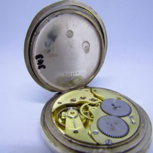 INTERNATIONAL WATCH COMPANY (IWC). Reloj de Bolsillo para caballero, Lepine y Remontoir. Suiza, 1910.
