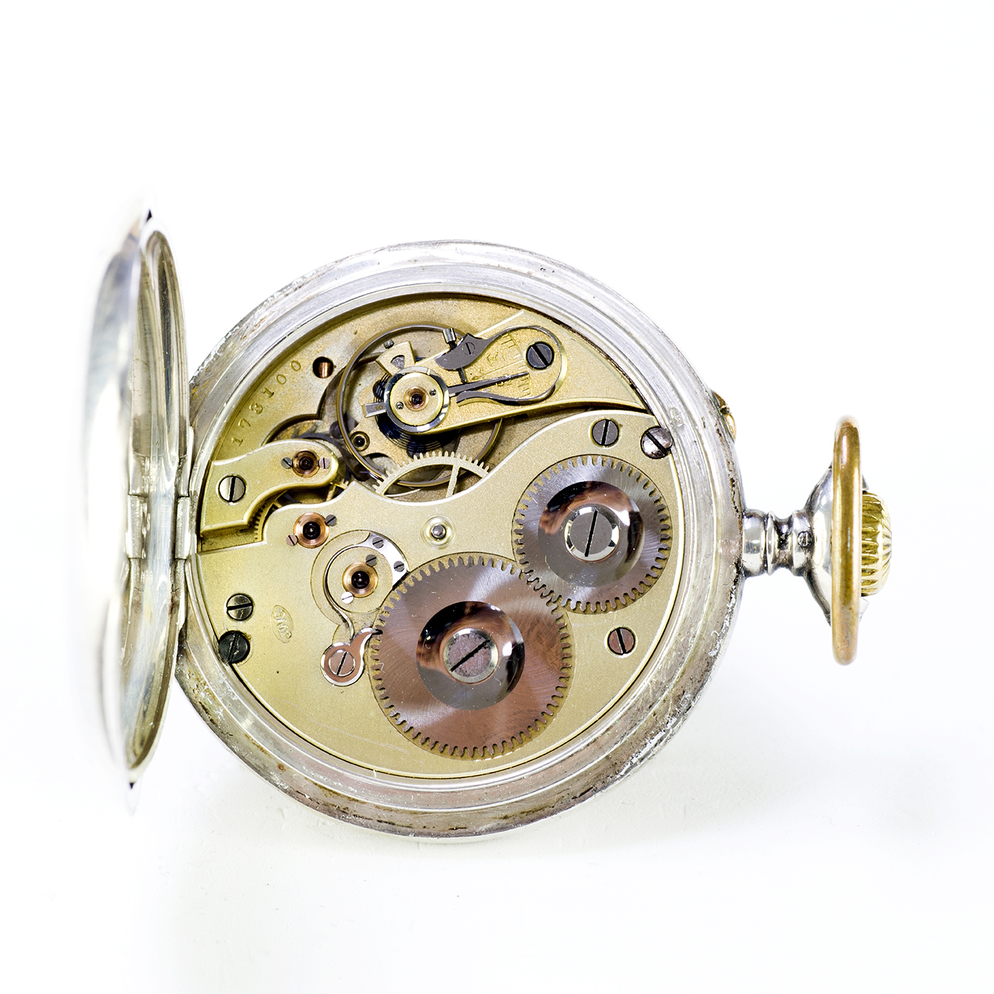 International Watch Company JVC). Reloj de Bolsillo lepine y remontoir. Ca. 1900. International Watch Company JVC). Reloj de Bolsillo lepine y remontoir. Ca. 1900.