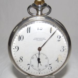 International Watch Company. Reloj de Bolsillo para caballero, lepine y remontoir. Ca. 1912-13.