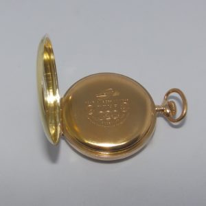 INVAR (Maurice Wolf). Reloj Suizo de bolsillo, lepine y remontoir. Ca. 1910