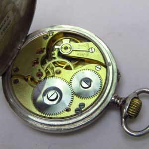 (IWC) International Watch Company. Reloj de Bolsillo, lepine y remontoir. Suiza, Año 1900.