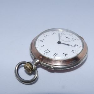 IWC (International Watch Company). Reloj de Bolsillo, Lepine y remontoir. Suiza, año 1907.